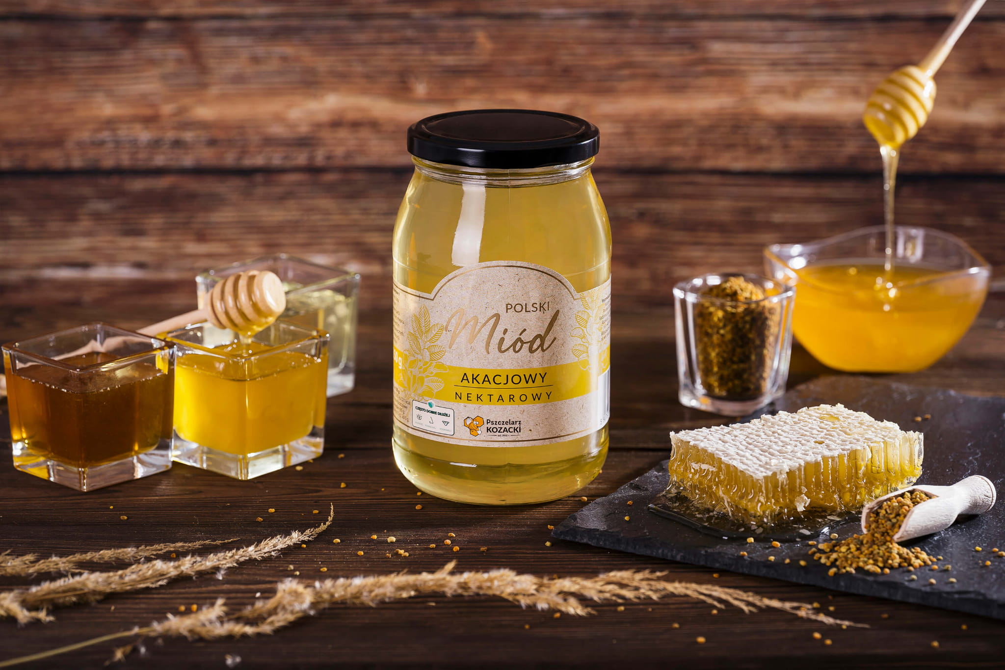 Polski Miód Akacjowy (1250g)